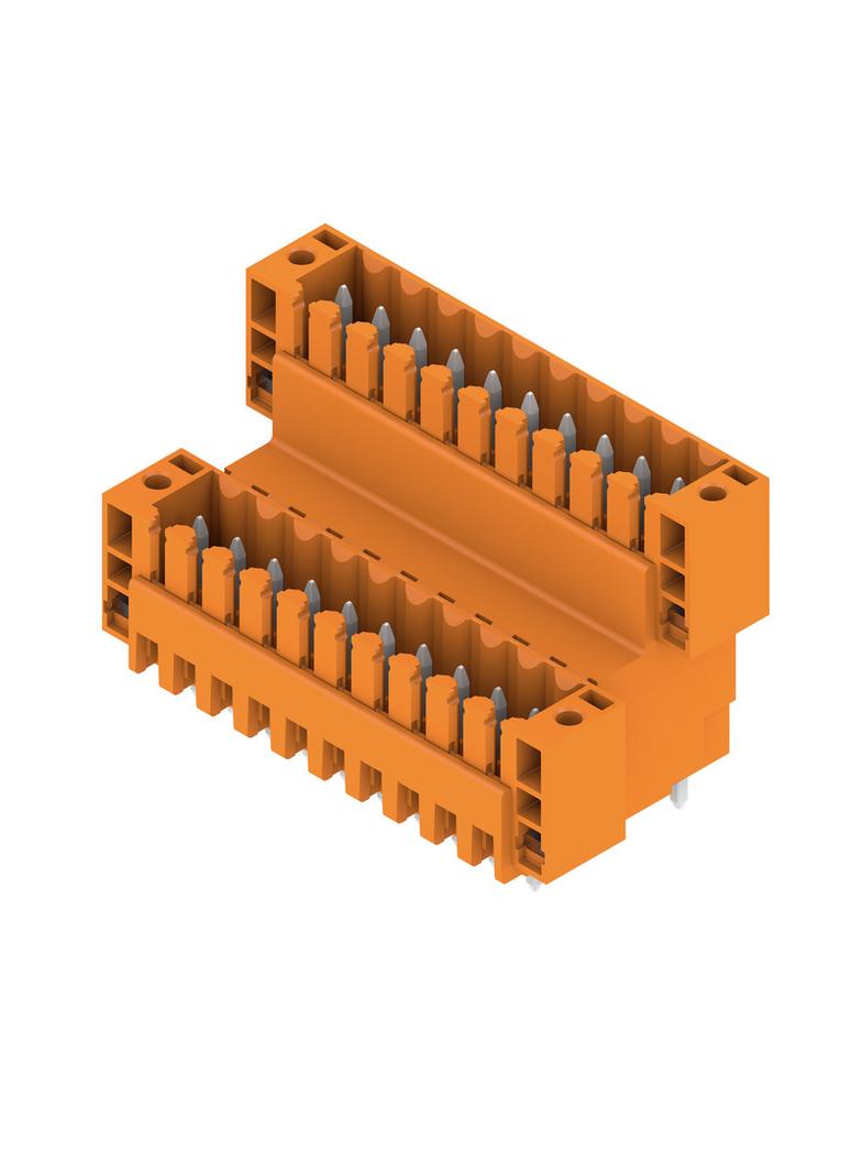 SLD 3.50 V/20/180F 3.2 SN OR BX Wtyki PCB (złącza płyty), 3.50 mm, Liczba biegunów: 20, kąt odejścia: 180° /20szt./ 1641280000 WEIDMÜLLER