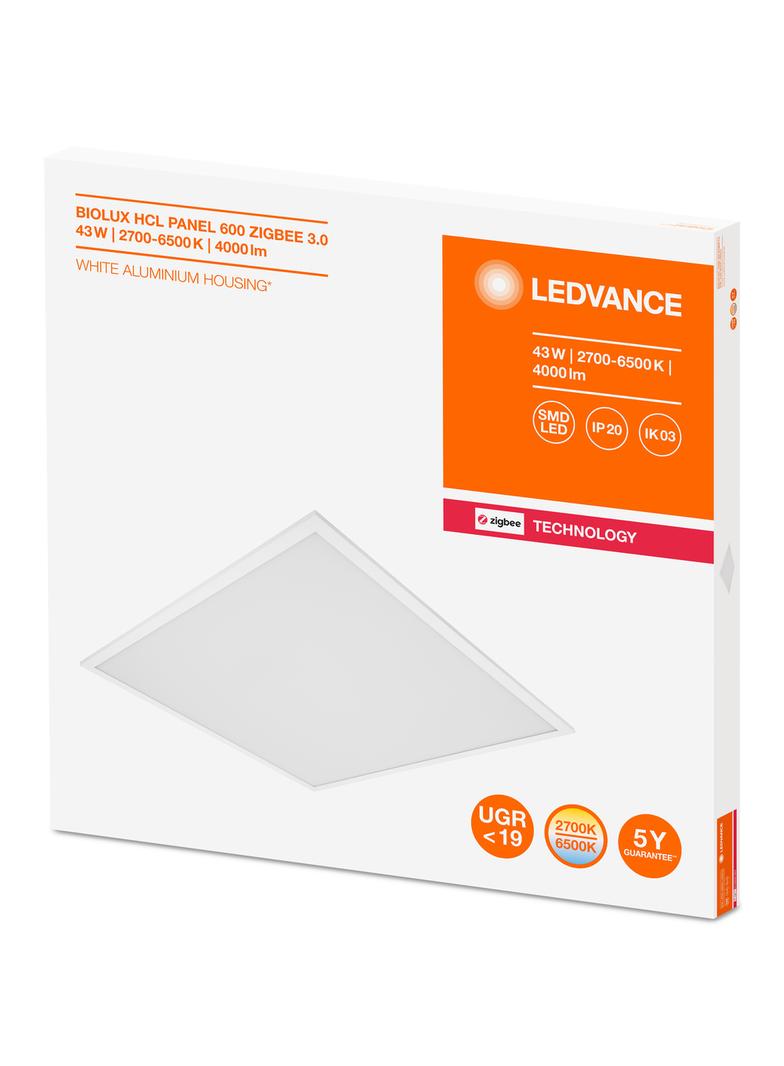 Oprawa BIOLUX HCL PANEL 600 ZB 43W 2700-6500K