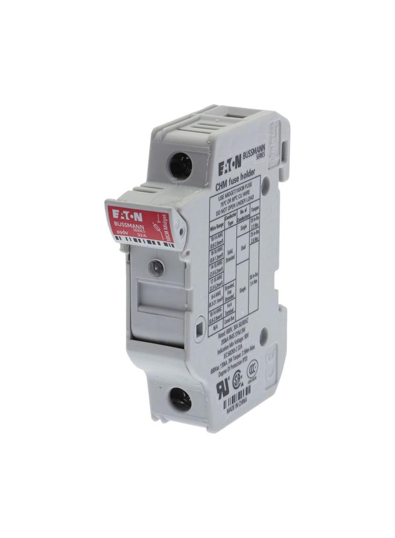 1P 10X38MFH30A 600V Midget-indicator Podstawa wkładki cylindrycznej 10x38 1P+1N 32A 690VAC wskaźnik