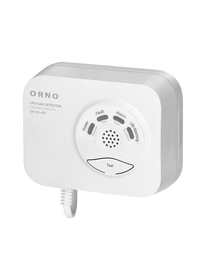 Czujnik czujka gazu LPG butla alarm OR-DC-635 ORNO