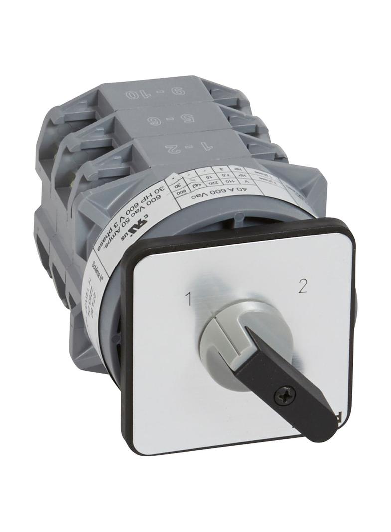 PRZEŁĄCZNIK KRZYWKOWY 1-2 PR40 50 A 3P, Legrand