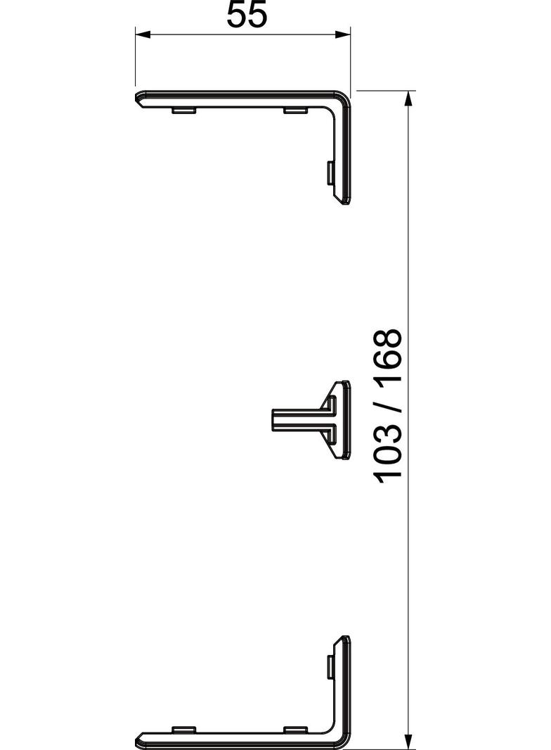 GK-KS45-1LGR, Pokrywa styku kanału
