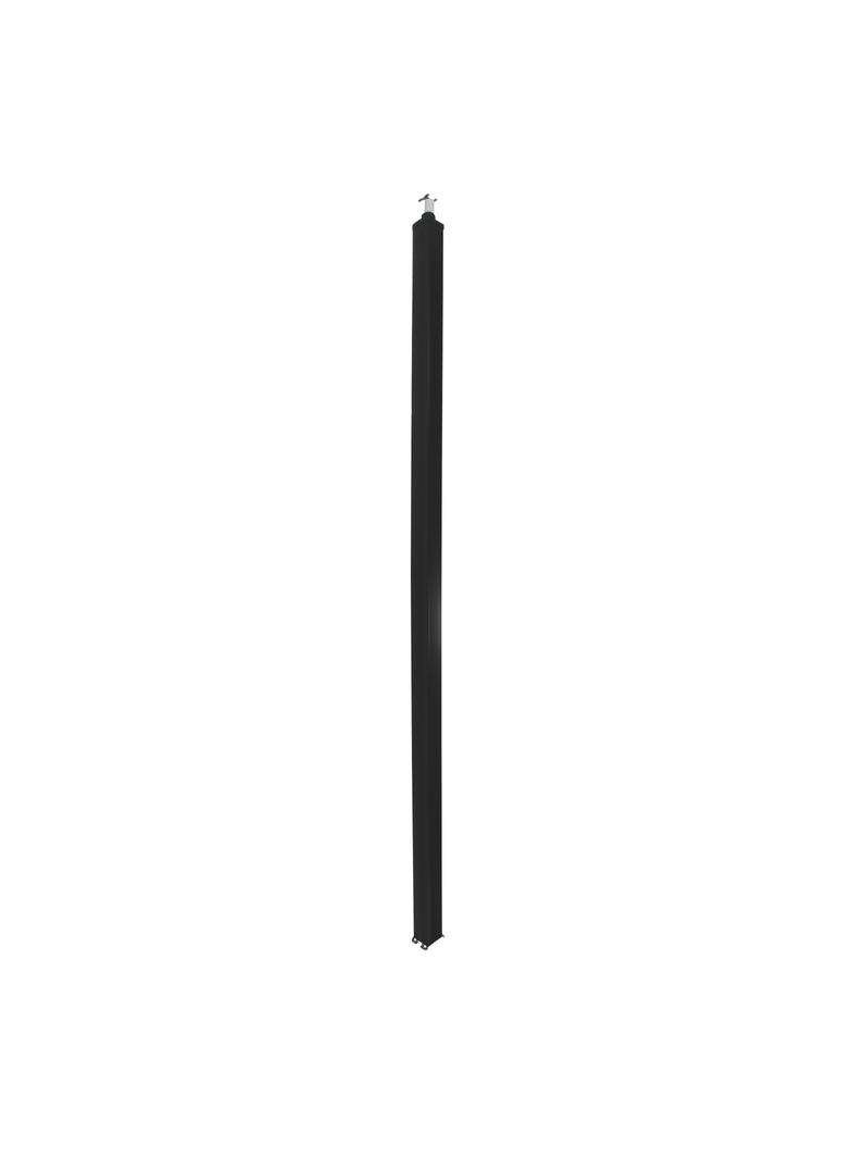 Kolumna uniwersalna 2-komorowa 3,9m, czarna, Legrand