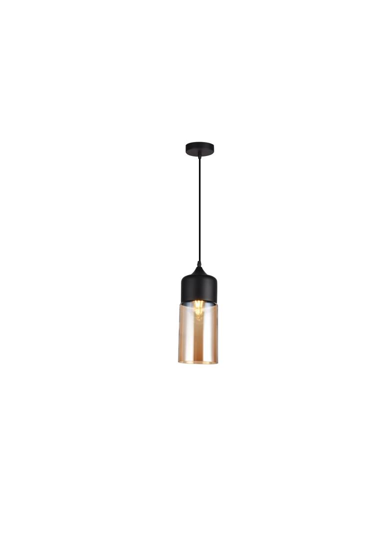 OPRAWA SUFITOWA LENDER 3, 9300, AC220-240V, 50/60Hz, 1*E27, IP20, ŚR. 18 cm, POJEDYNCZA, CZARNA