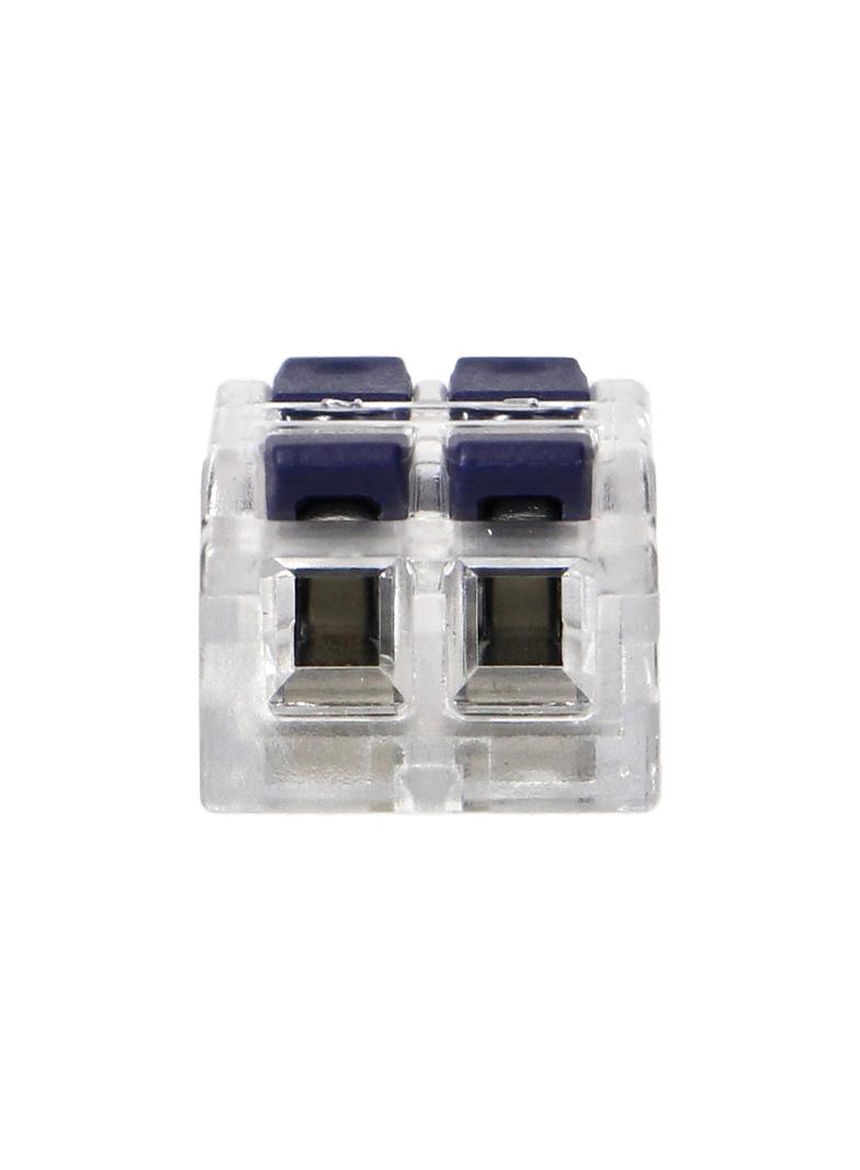 Złączka instalacyjna zaciskowa 2-przewodowa, dwustronna; na dowolny przewód 0,75-4mm2; IEC 250V/32A;