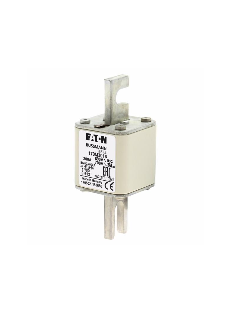 200A 690V 1*/80 aR INDICATOR FUSE Wkładka szybka 200A AC 690V compact DIN 1 45x45x104 mm, 170M3015 E