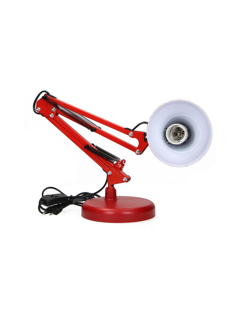DIAN lampa biurkowa. 60W stalowa, czerwona DL-1/R ORNO