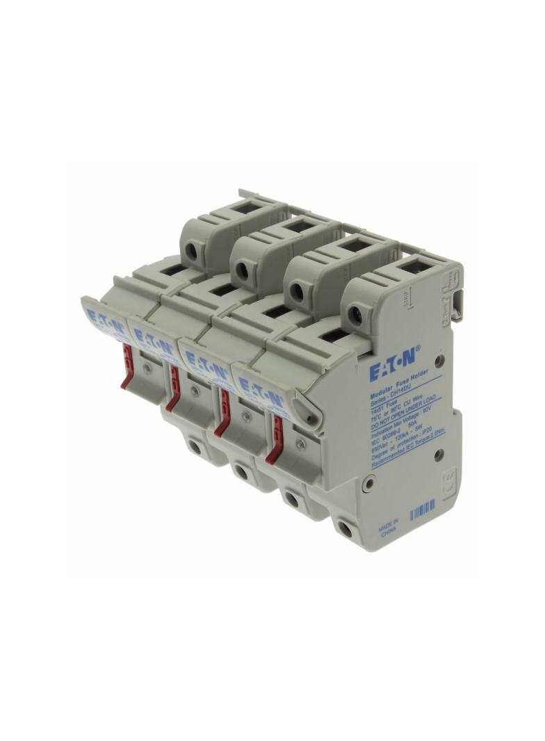 4 Pole 14x51 MFH Neon Indicator Podstawa wkładki cylindrycznej 14x51 4P 50A 690VAC wskaźnik CH144DIU