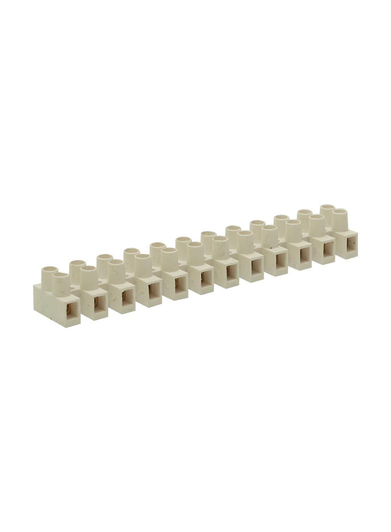 PS-4 12x4 Listwa zaciskowa 12x4 biała 19.3 46100 OPATÓWEK