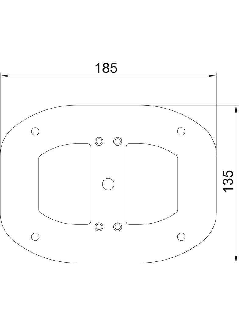 ISSBPDM45RW, Płyta podłogowa