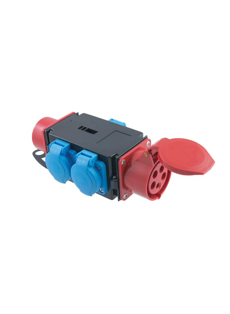 "Rozdzielnica budowlana R-BOX MINI 1x16A5p/1x16A5p