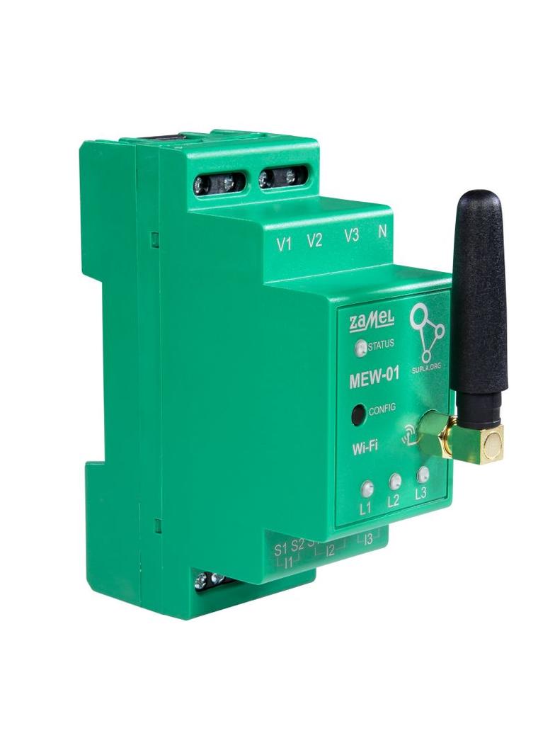 MONITOR ENERGII ELEKTRYCZNEJ WI-FI 3F+N TYP: MEW-01