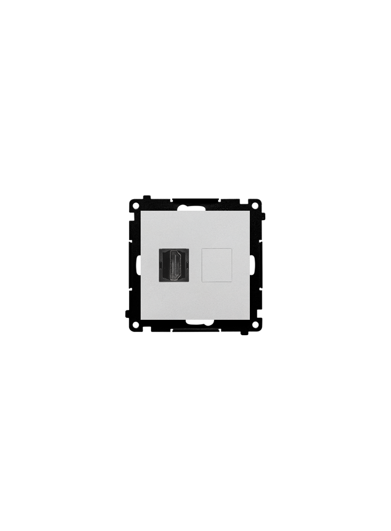 Simon 55 Gniazdo HDMI Aluminium mat TGHDMI.01/143 KONTAKT
