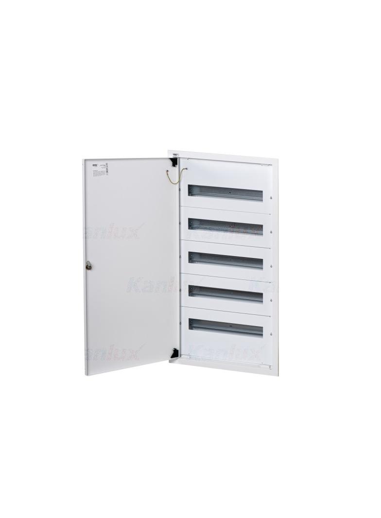 Rozdzielnica metalowa podtynkowa 5x18M IP30 KP-DB-I-MF-518 35684 KANLUX