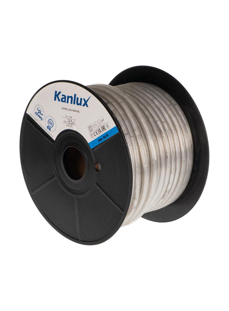 GIVRO LED 50M-BL Wąż LED rolka 50m 210 DC GIVRO LED 50M-BL barwa niebieska 1m = 9,5Lm 38589 KANLUX