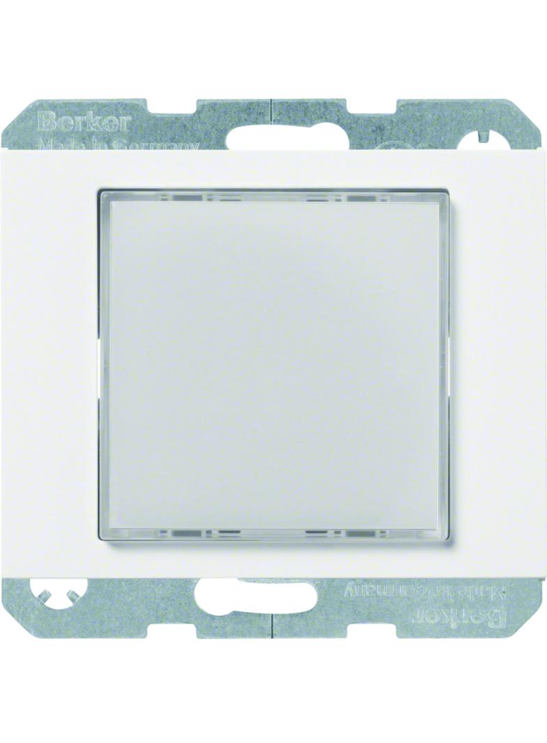 K.1 Sygnalizator świetlny LED podświetlenie czerwone/zielone, biały połysk