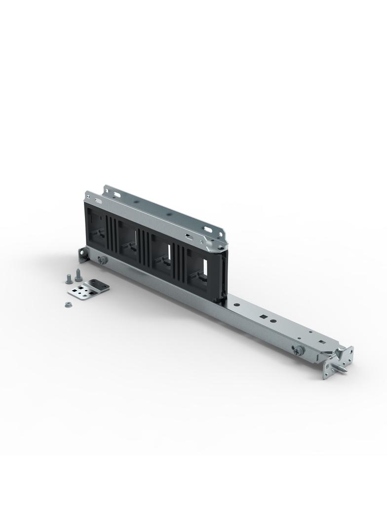 XL3S WSPORNIK IZOLACYJNY SZYN CU/AL SZ.600MM W UŁOŻENIU PŁASKIM, ROZSTAW 75MM, Legrand