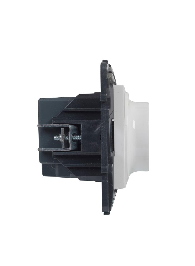 Niloe Step - ściemniacz obrotowy 2-przewodowy - kolor biały, Legrand