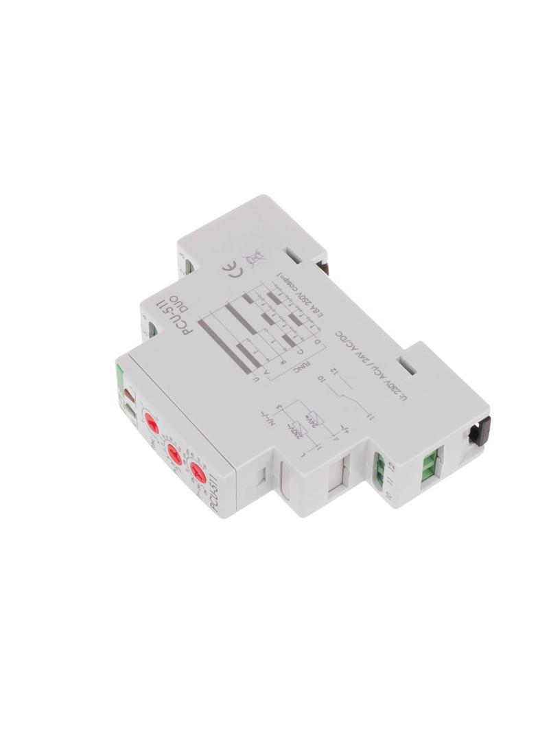 Przekaźnik czasowy 230V AC / 24 V AC/DC PCU-511DUO F&F