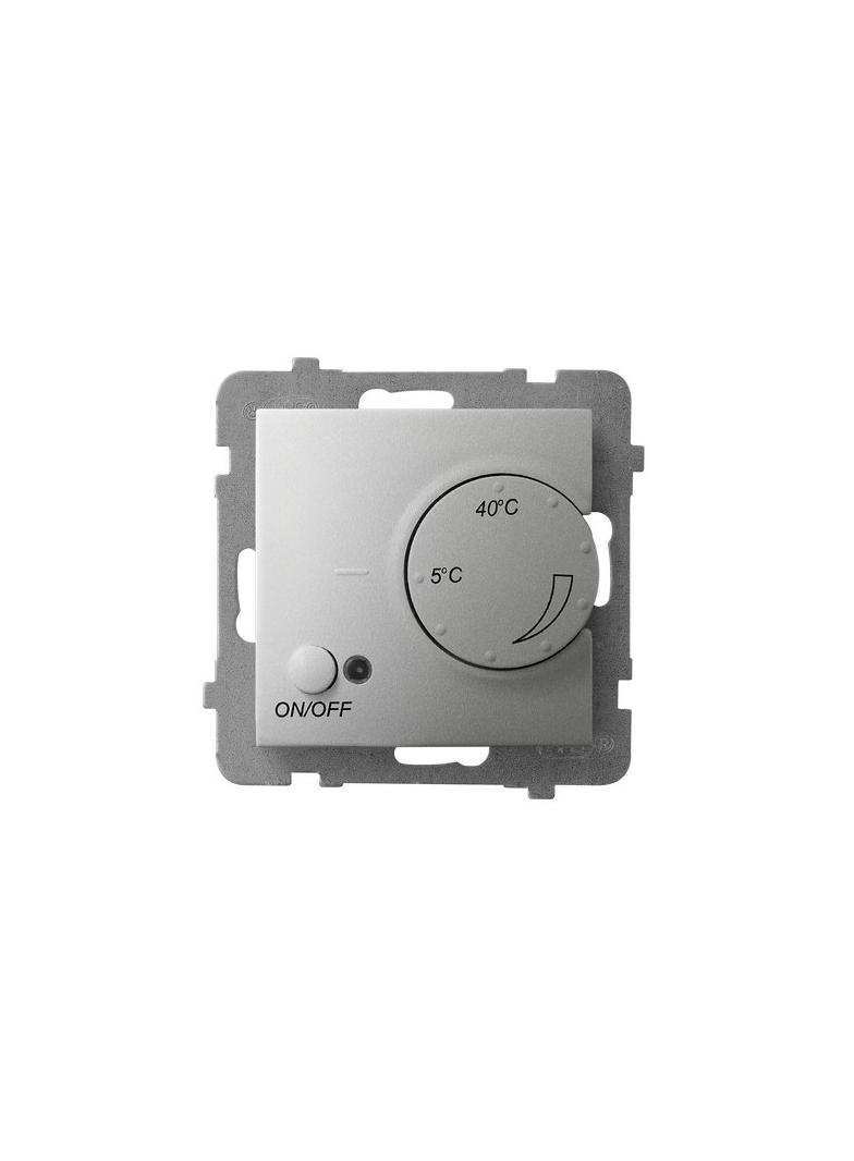 ARIA Regulator temperatury z czujnikiem napowietrznym kolor srebro RTP-1UN/m/18 OSPEL