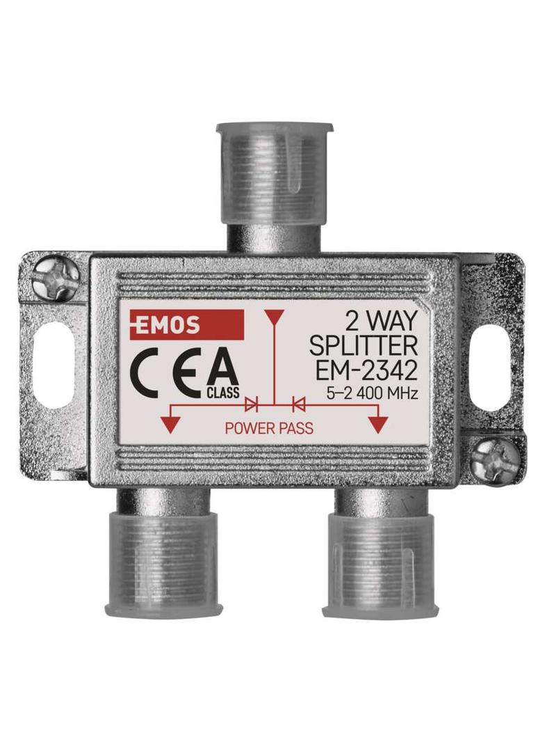 Rozgałęźnik antenowy 2xTV EM2342 J0102 EMOS