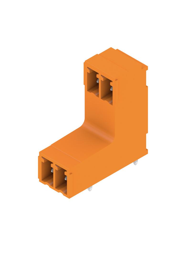 SCDV 3.81/04/90G 3.2SN OR BX Wtyki PCB (złącza płyty), 3.81 mm, Liczba biegunów: 4, kąt odejścia: 90° /50szt./ 1032090000 WEIDMÜLLER