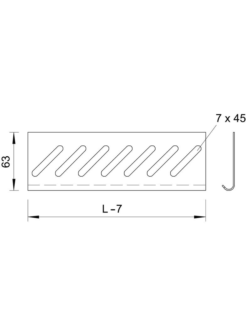 BEB/100, DENNE PŁYTY KOŃCOWE100MM VA4301