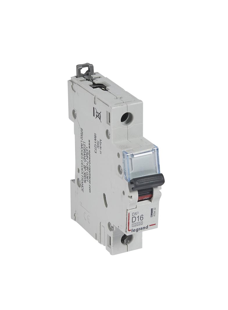 WYŁĄCZNIK NADPRĄDOWY S 311 1P D 16A 10000A SERII DX3, Legrand