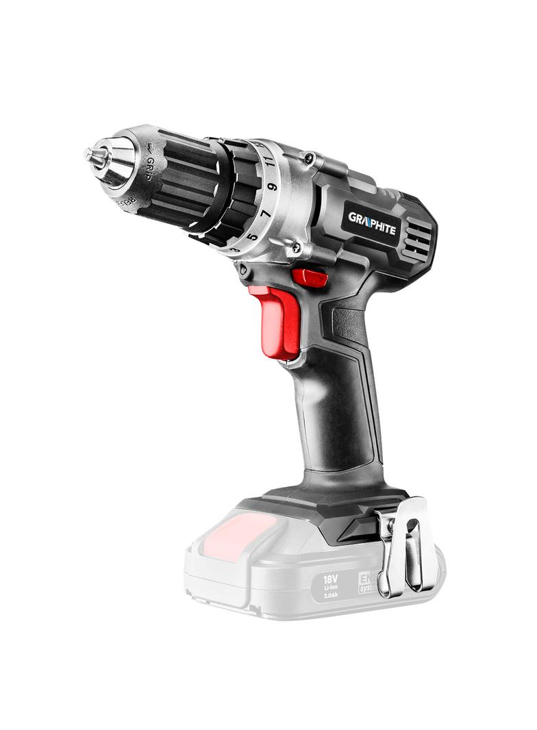 Wiertarko-wkrętarka akumulatorowa Energy+ 18V, Li-Ion, uchwyt 10 mm, bez akumulatora