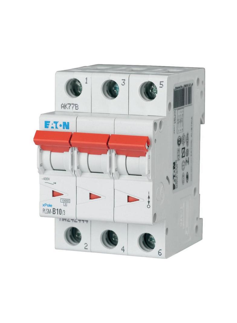 PLSM-C10/3-MW Wyłącznik nadprądowy 10kA C10A 3P 242470 EATON