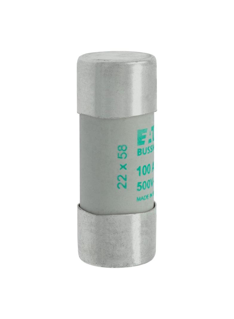 CYLINDRICAL FUSE 22 x 58 100A AM 500V AC Wkładka cylindryczna 22 x 58mm 100A AM 500V AC C22M100 EATO