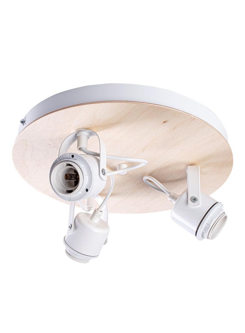 plafon (reflektorki) Oval White 3xE27 MLP8652 Milagro