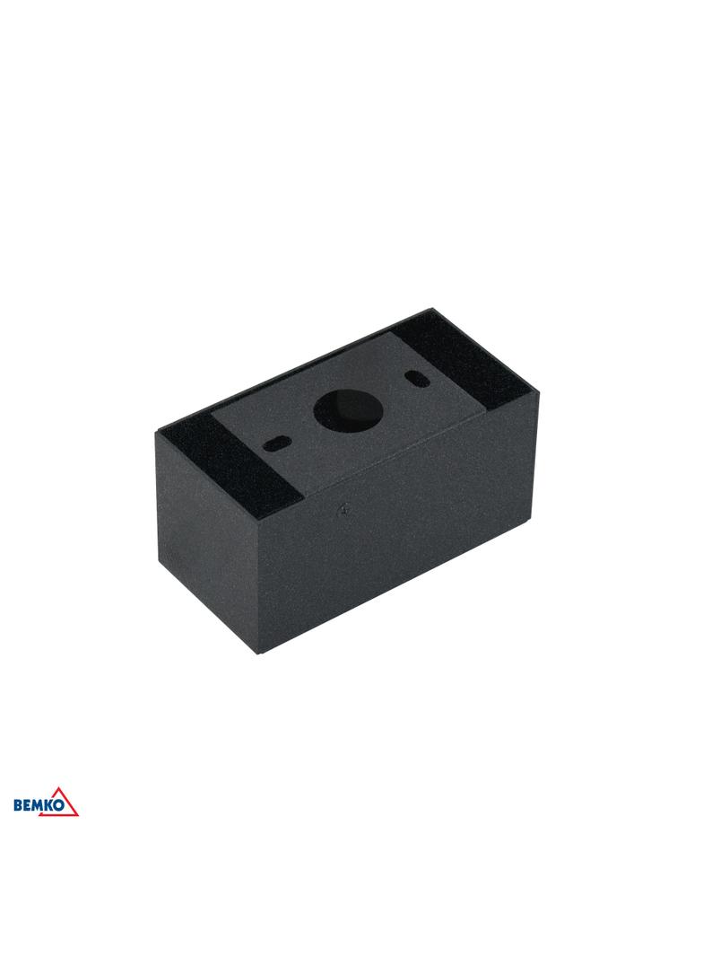 ROZETA SUFITOWA QUALIS 100x50x50 mm GRAFIT