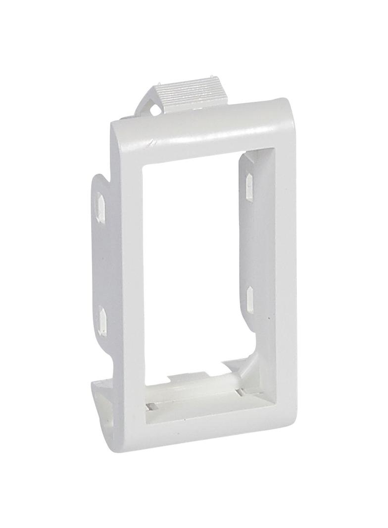 MOSAIC UCHWYT DO WĄSKICH ŚCIANEK - 1 MODUŁ BIAŁY DO NR. REF. 0800 10, Legrand