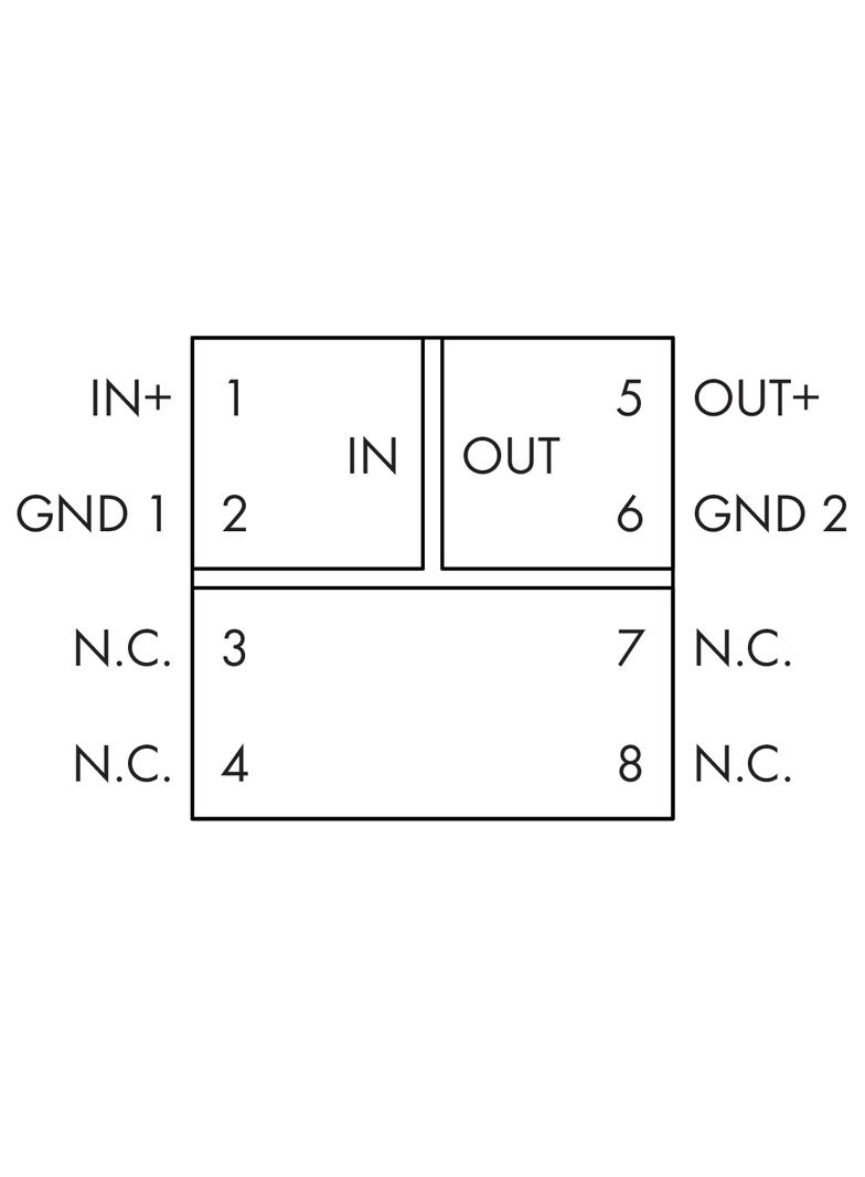 JUMPFLEX przetwornik separacyjny pasywny