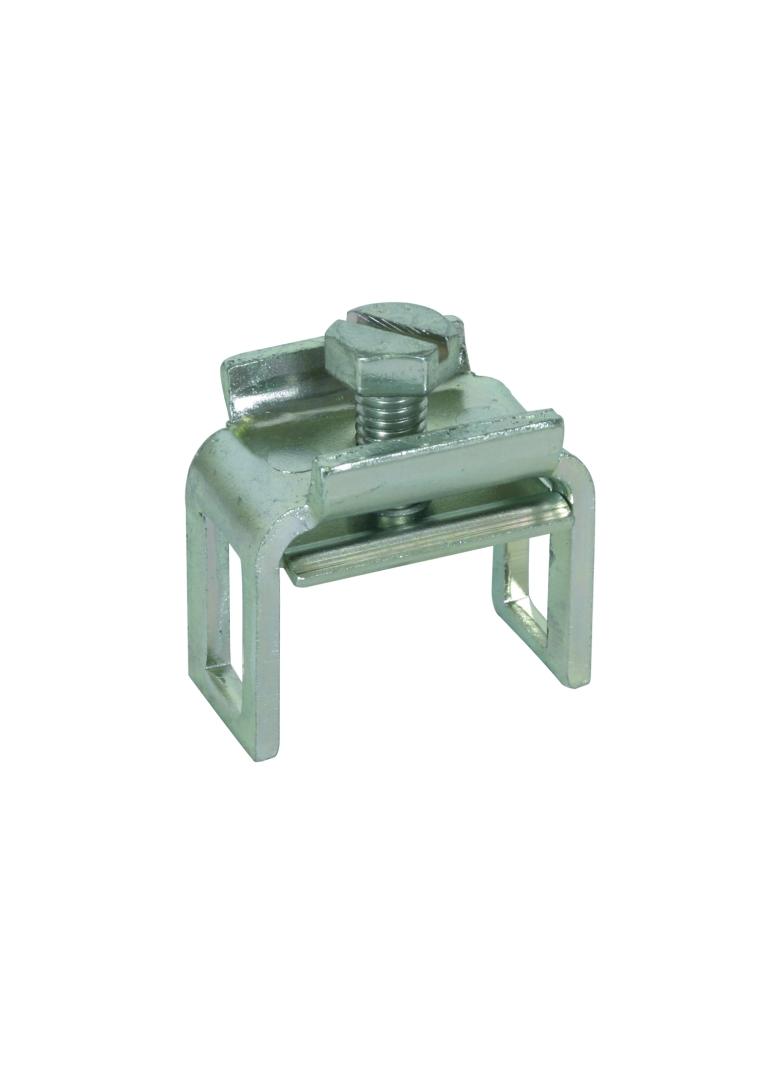 Zacisk szeregowy do szyny R15, płask. 30x4 mm, St/gal Zn