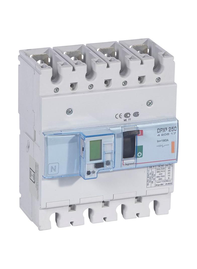 Wyłącznik DPX3 250 El Sg 4P 160A 25Ka 420517 LEGRAND