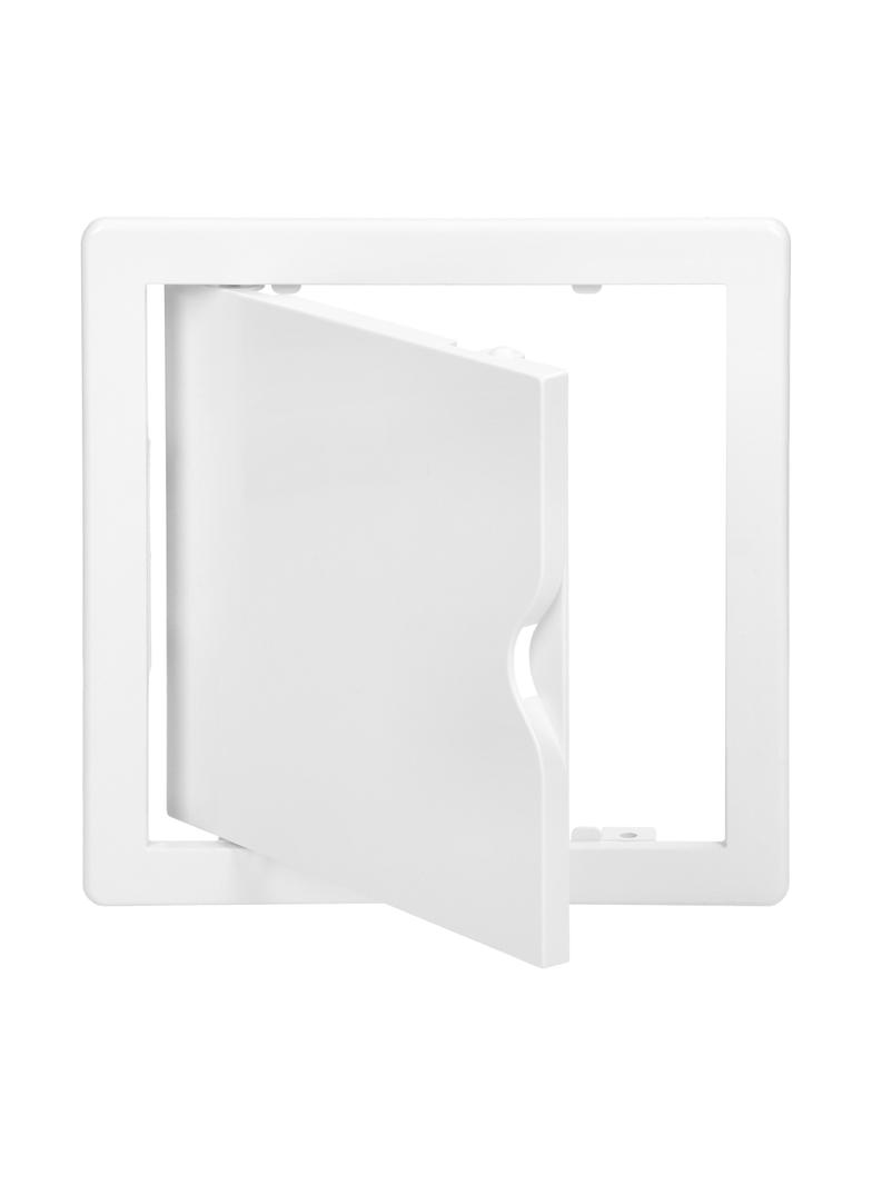 Drzwiczki rewizyjne białe 15x15 cm plastikowe białe ABS VIRONE ID-15/15 ORNO
