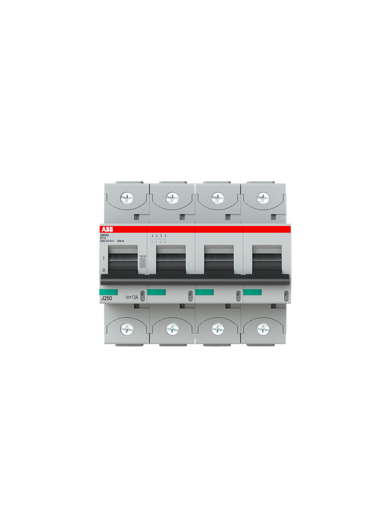 S804S-D13 Wyłącznik nadprądowy 50kA 4P D13A 2CCS864001R0131 ABB