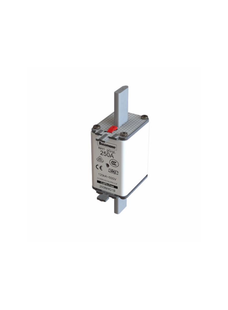 NH FUSE 250A 500V GG/GL SIZE 1 Wkładka NH1 250A 500V GL/GG podwójny wskaźnik 250NHG1B EATON