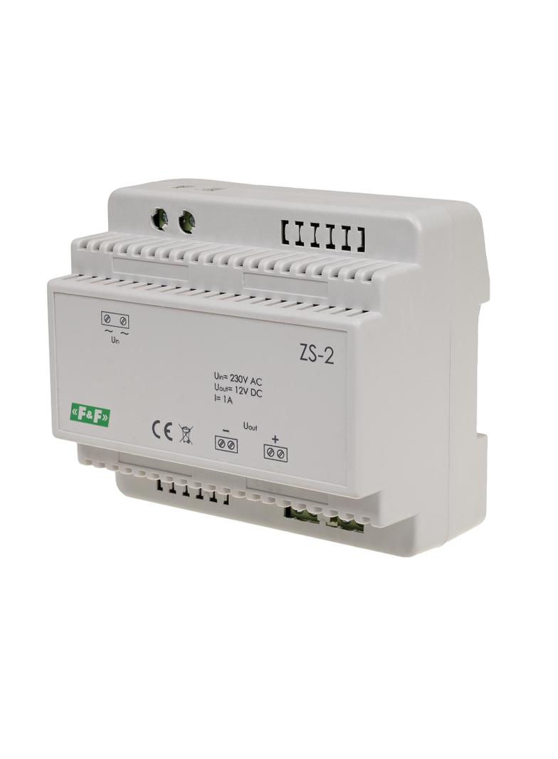 Zasilacz stabilizowany 12V DC 1A ZS-2 F&F
