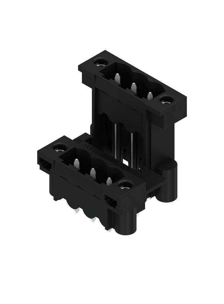 SLDV-THR 5.08/06/180FLF 3.2SN BK BX Wtyki PCB (złącza płyty), 5.08 mm, Liczba biegunów: 6, kąt odejścia: 180° /50szt./ 1829020000 WEIDMÜLLER