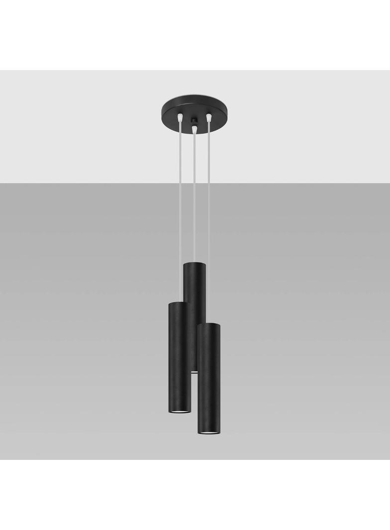 Lampa wisząca LAGOS 3P czarny