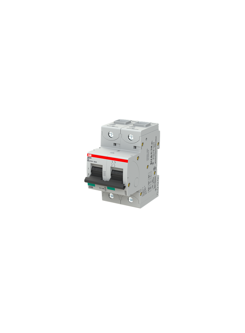 S802N-C6 Wyłącznika nadprądowy 36kA 2P C6A 2CCS892001R0064 ABB