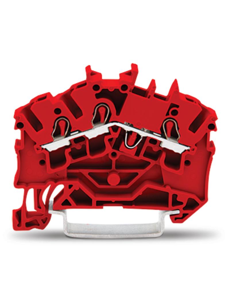 TOPJOBS złączka 3-przewodowa 2,5 mm2 czerwona