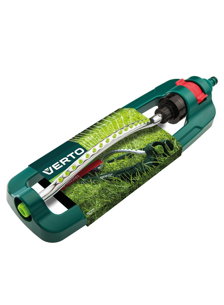 Zraszacz oscylacyjny, powierzchnia zraszania do 378 m2, 16 dyszy zraszających, igła do udrażniania d