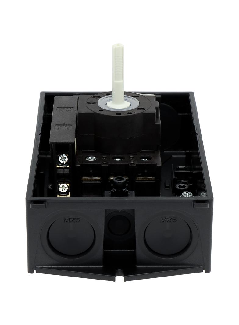 Łącznik krzywkowy 0-1 3P 25A 1Z 1R w obudowie IP65 P1-25/I2-SI/HI11 207310 EATON