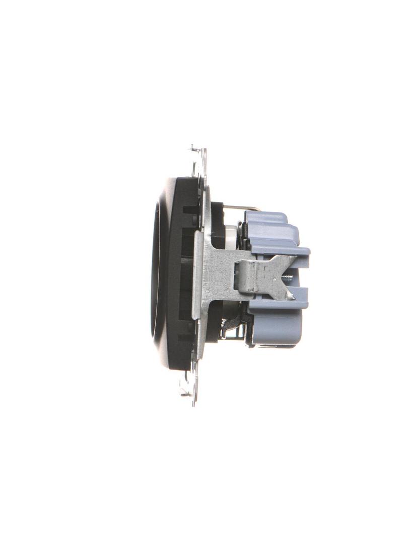 Simon 54 Gniazdo Schuko z przesłonami 16A 250V szybkozłączka czarny DGSz1CZ.01/49 KONTAKT