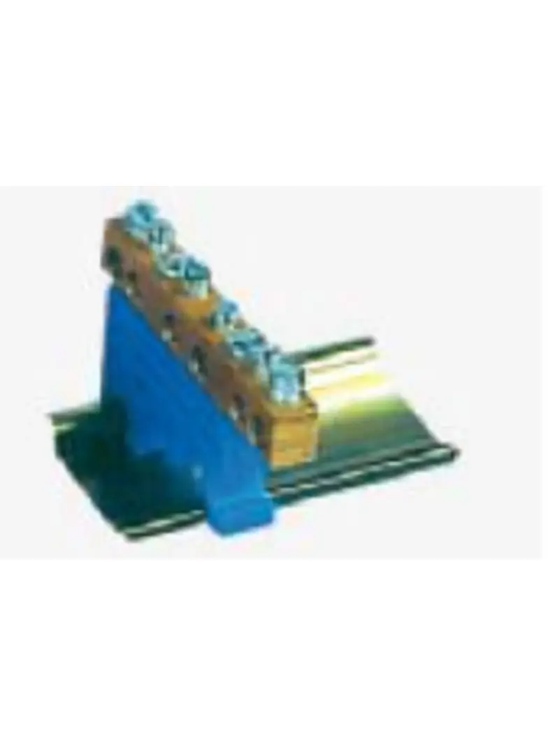 Z-3101 ,  Zacisk ochronny, otwory: 2x16 mm2, 4x4 mm2, niebieski