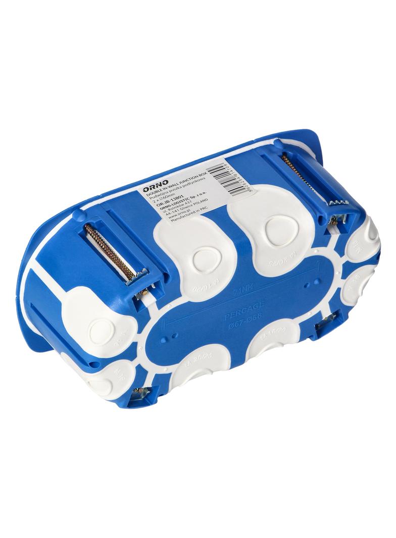 Puszka podtynkowa 60mm wiatroszczelna podwójna OR-JB-13801 ORNO